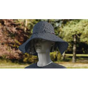3D Women's Hat 4